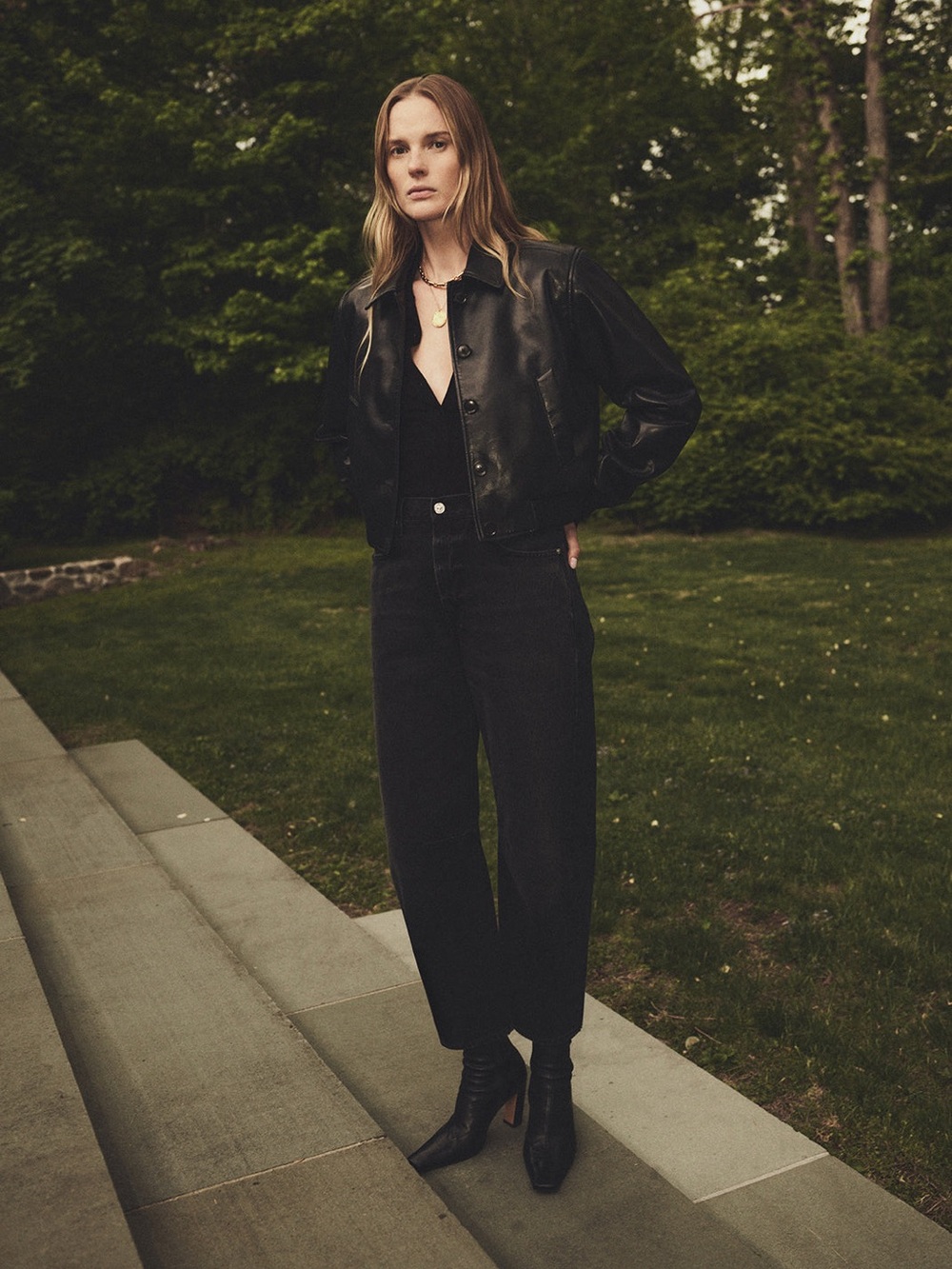 Citizens Of Humanity Miro Relaxed Barrel Leg Jean in Raine Charcoal Grey 29 - Picture 2 of 14